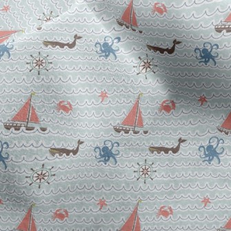 Happy Sailing Micro Fleece