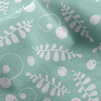 Fresh Fruit Leaves Micro Fleece
