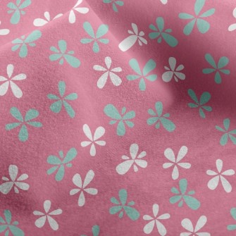 Cute Little Floral Micro Fleece