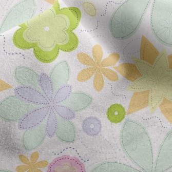 Beautiful Little Floral Micro Fleece