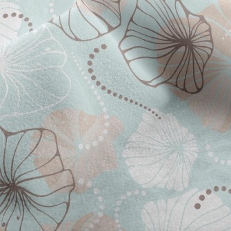 Elegant Flowers Micro Fleece