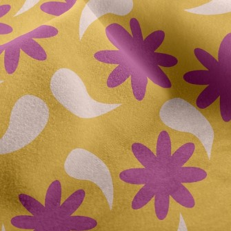 Cute Little Flower Braid Micro Fleece