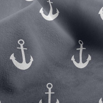 Plain Navy Micro Fleece