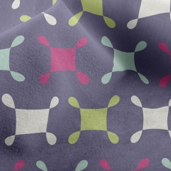 Simple Block Combination Micro Fleece