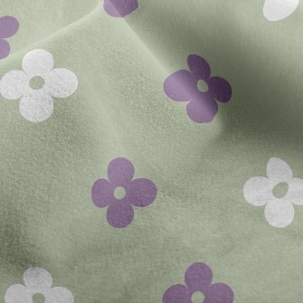 Temperament Two-Color Floret Micro Fleece