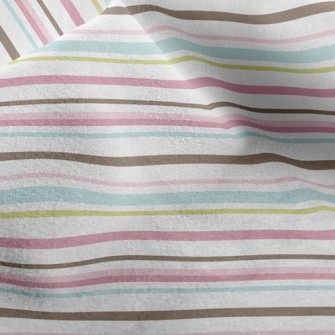 Horizontal Stripes Micro Fleece