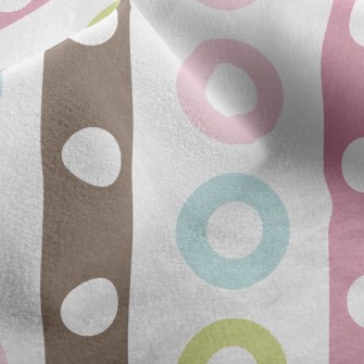 Colorful Dots Micro Fleece