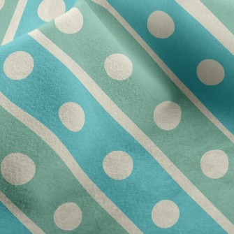 Pop Style Diagonal Stripes Micro Fleece
