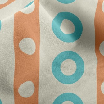 Size Circle Lines Micro Fleece