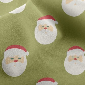 Tiny Santa Head Micro Fleece