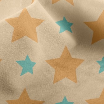 Shining Colorful Stars Micro Fleece