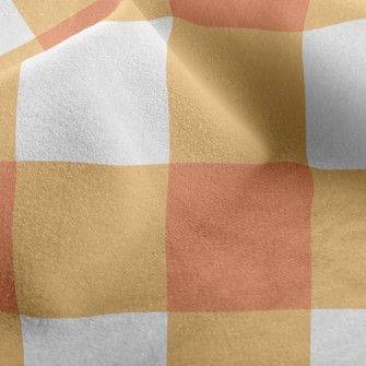 Sunshine Plaid Micro Fleece