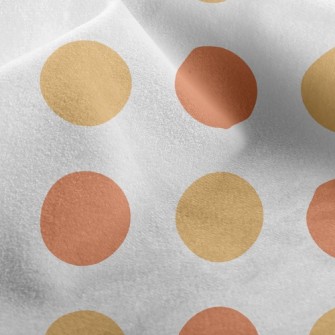 Two-Color Vibrant Dots Micro Fleece