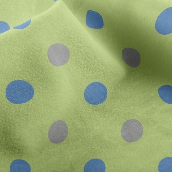 Mini Two-Color Dots Micro Fleece