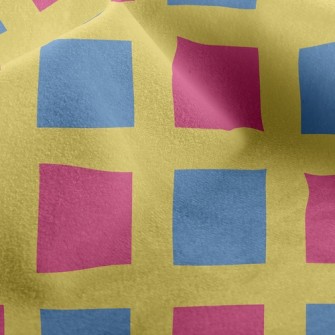 Two-Color Square Micro Fleece