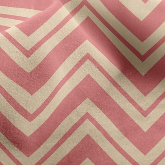 Simple Zigzagging Lines Micro Fleece