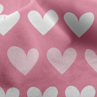 Sweet Double Color Love Micro Fleece