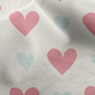 Cute Heart Micro Fleece