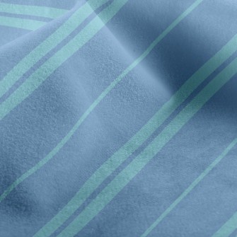 Temperament Diagonal Stripes Micro Fleece