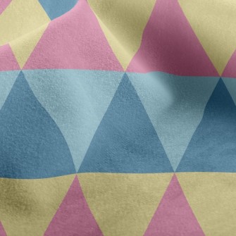 Visual Sense Multicolor Triang Micro Fleece