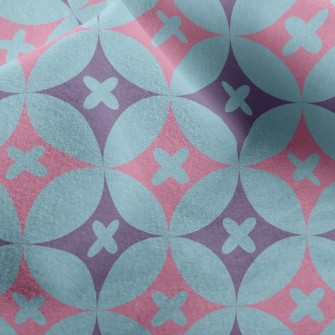 Cross Circle Combination Micro Fleece
