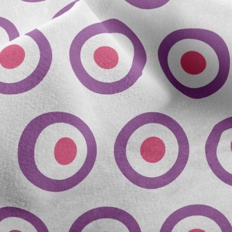 Empty Dot Circle Micro Fleece