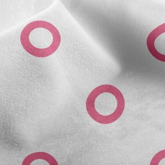 Red Line Dot Micro Fleece