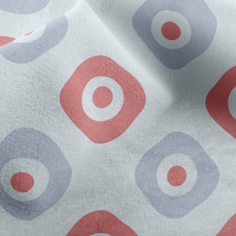 Square Wrapped Dots Micro Fleece