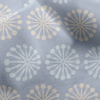 Bicolor Hydrangea Flowers Micro Fleece