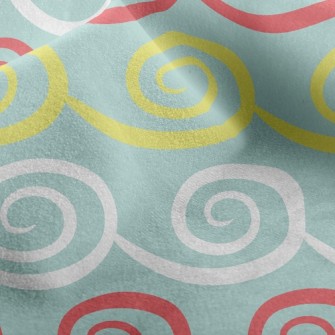 Tricolor Cirrus Clouds Micro Fleece