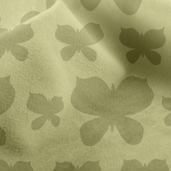 Butterfly Silhouette Micro Fleece