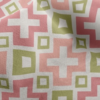 Double Color Cross Micro Fleece