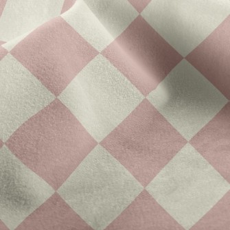 Checkerboard Rhombus Micro Fleece