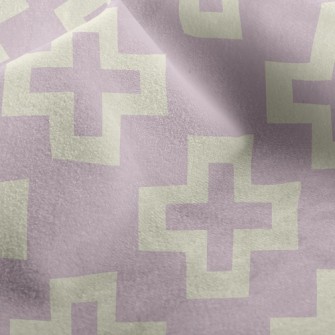 Stacked Cross Micro Fleece