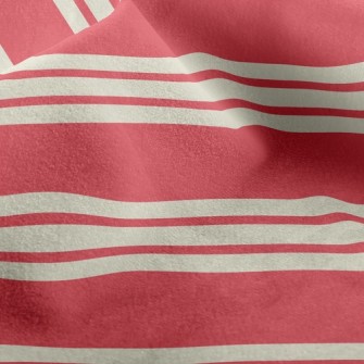 Horizontal Stripes Of Differen Micro Fleece