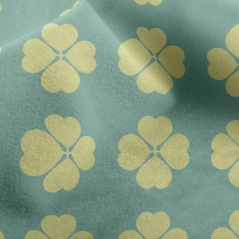 Sunshine Clover Micro Fleece
