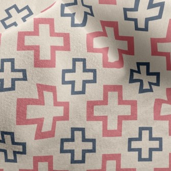 Basket Empty Cross Micro Fleece