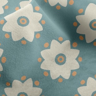 Rare Fantasy Flower Micro Fleece
