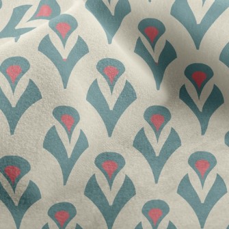 Exotic Flower Micro Fleece