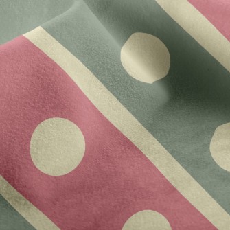 Diagonal Dots Micro Fleece