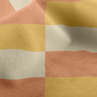 Stacked Rectangular Blocks Micro Fleece