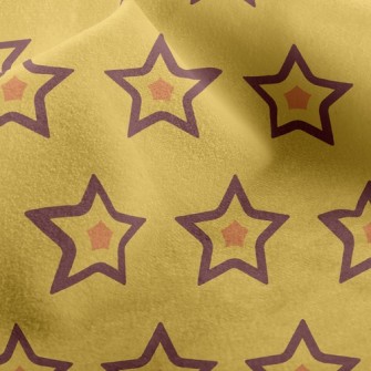 Shiny Double Star Micro Fleece