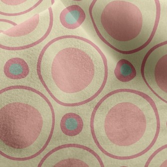Multi-Layer Circle Dots Micro Fleece