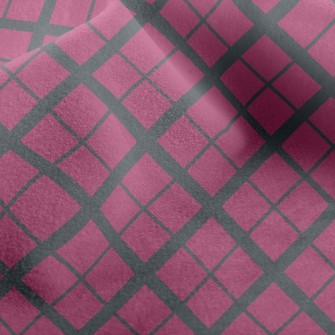Mesh Staggered Rhombus Micro Fleece