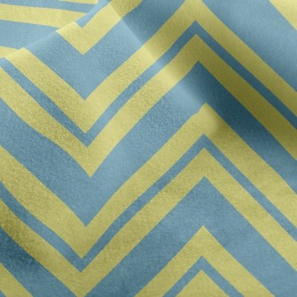 Two-Color Zigzag Waves Micro Fleece