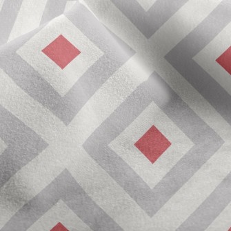 Empty Two-Color Square Micro Fleece