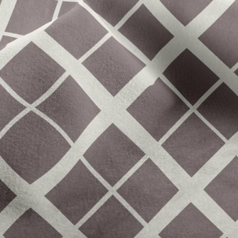Mesh Staggered Rhombus Micro Fleece