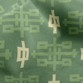 Chinese Style Totem Micro Fleece