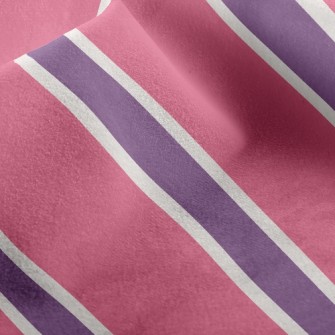 Morandi Color Stripes Micro Fleece