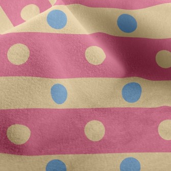 Dotted Lines Micro Fleece